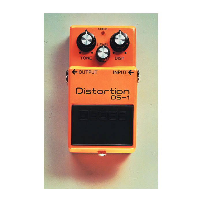 Boss DS-1 Distortion Pedal, Orange
