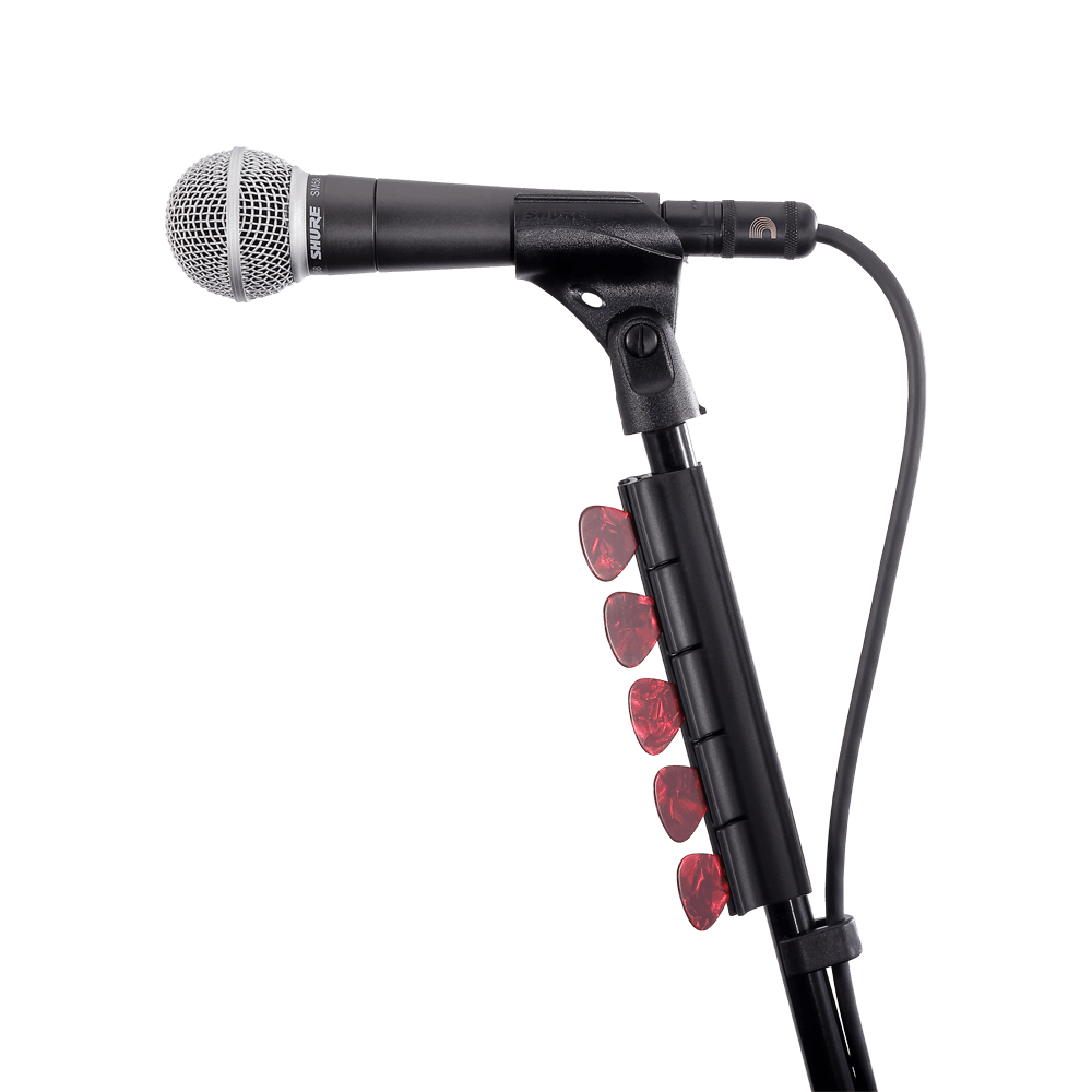 D'Addario PW-MPH-02 Mic Stand Pick Holder Accessories Black