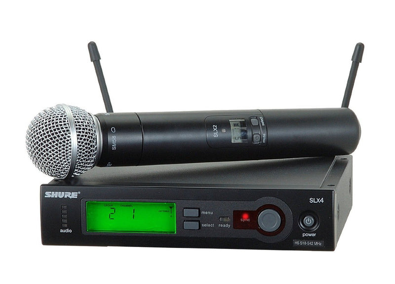 Shure SLXD24/SM58-G58 Wireless Microphone Spokane sale Hoffman Music 042406558785