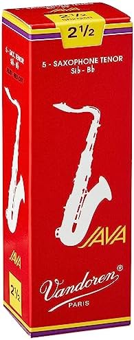 Vandoren Java 10 Stück Alto Sax 2,5 Blätter ORIGINALVERPACKT (Neu und originalverpackt) in Vandoren Java 10 Stück Alto Sax 2,5 Blätter ORIGINALVERPACKT (Neu und originalverpackt) in