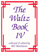 Bill Matthiesen The Waltz Book IV Music Book Spokane sale Hoffman Music 9780963378750