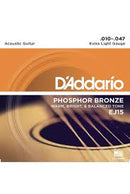 D'Addario EJ15 Acoustic Guitar Strings Spokane sale Hoffman Music 019954121136