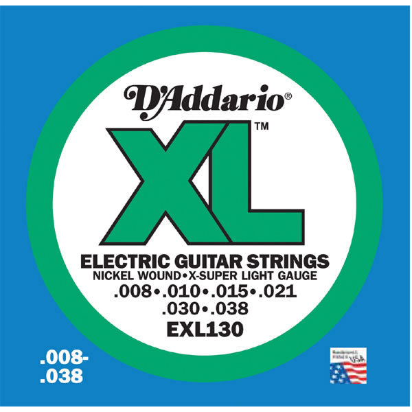 D'Addario EXL130 Electric Guitar String Set Spokane sale Hoffman Music 019954141318