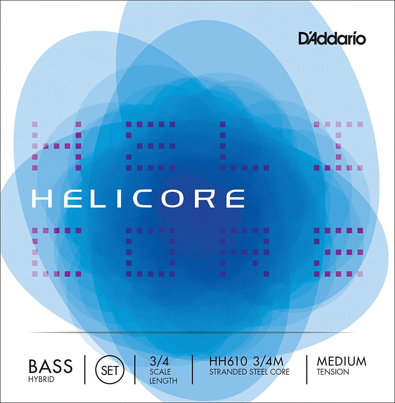 D'Addario HH610-3/4 3/4 Bass Viol String Set Spokane sale Hoffman Music 019954273057