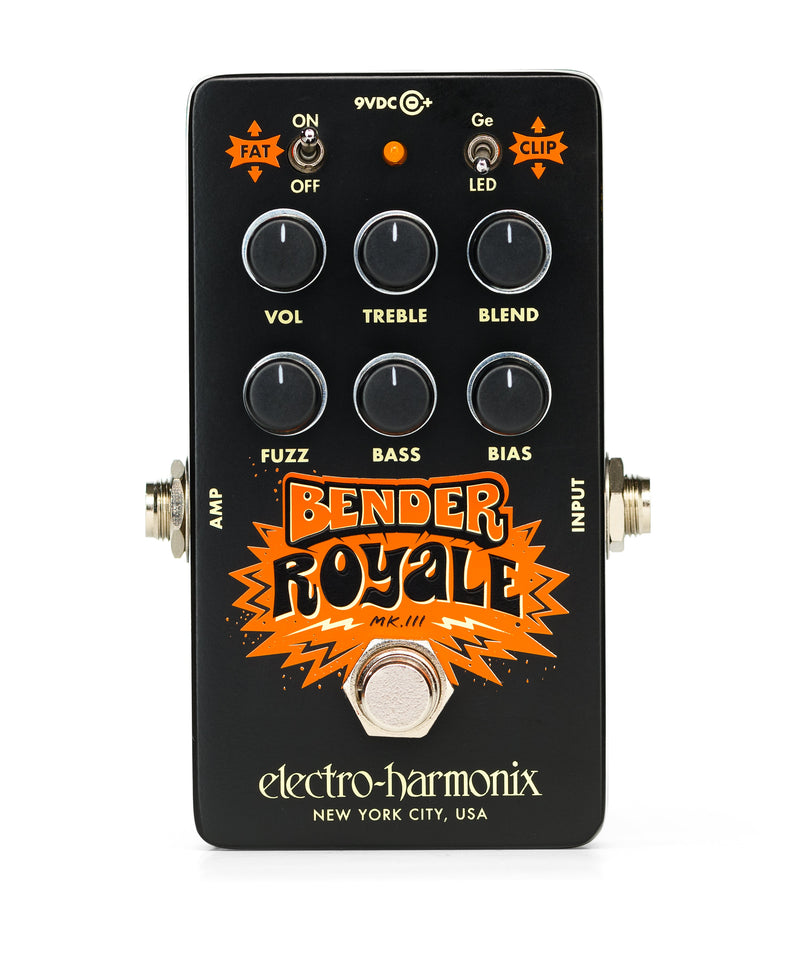 Electro-Harmonix Bender Black Guitar Effects Pedal Spokane sale Hoffman Music 683274012636