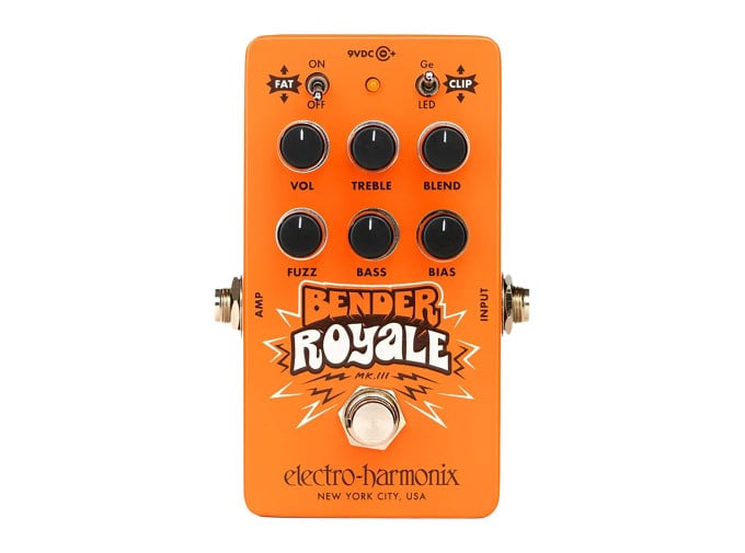 Electro-Harmonix Bender Orange Guitar Effects Pedal Spokane sale Hoffman Music 683274012667