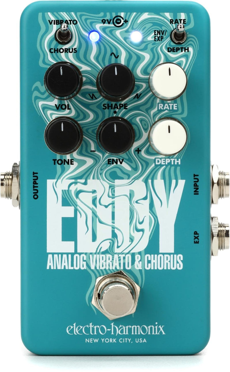 Electro-Harmonix EddyVibrato Guitar Effects Pedal Spokane sale Hoffman Music 683274012308