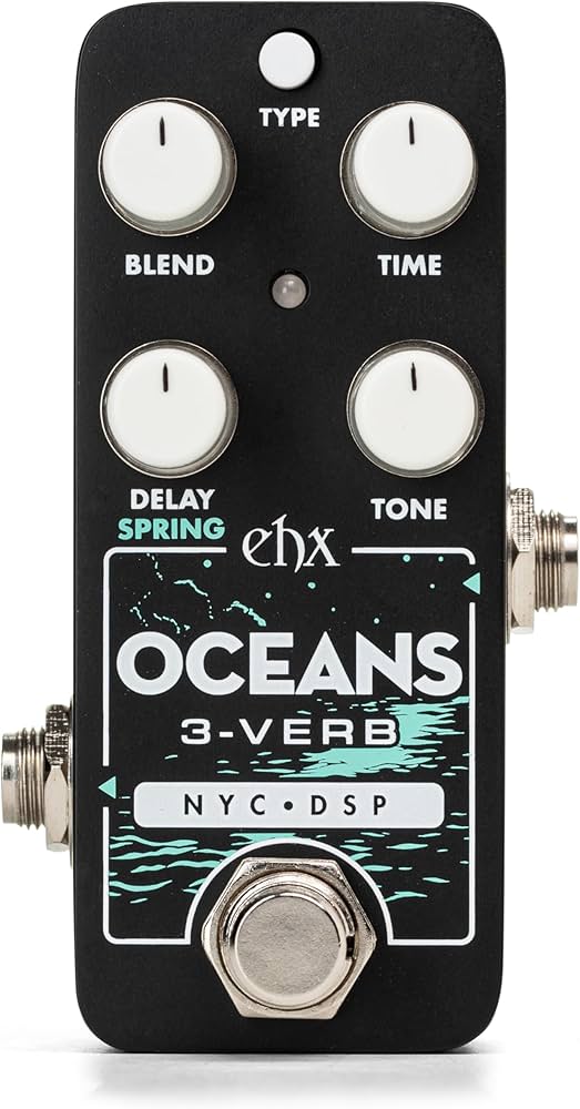 Electro-Harmonix Pico Oceans Reverb Guitar Effects Pedal Spokane sale Hoffman Music 683274012513