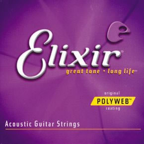 Elixir 11025 Acoustic Guitar String Set Spokane sale Hoffman Music 733132110254