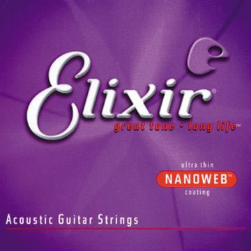Elixir 11102 Acoustic Guitar String Set Spokane sale Hoffman Music 733132111022