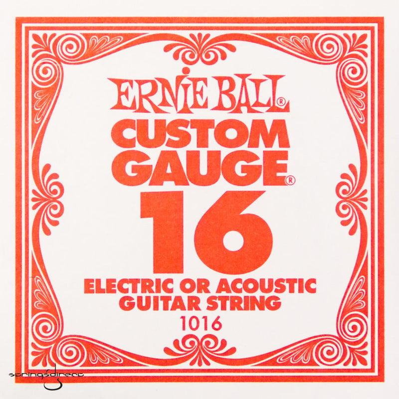 Ernie Ball 1016 Electric Guitar Single String Spokane sale Hoffman Music 749699110163