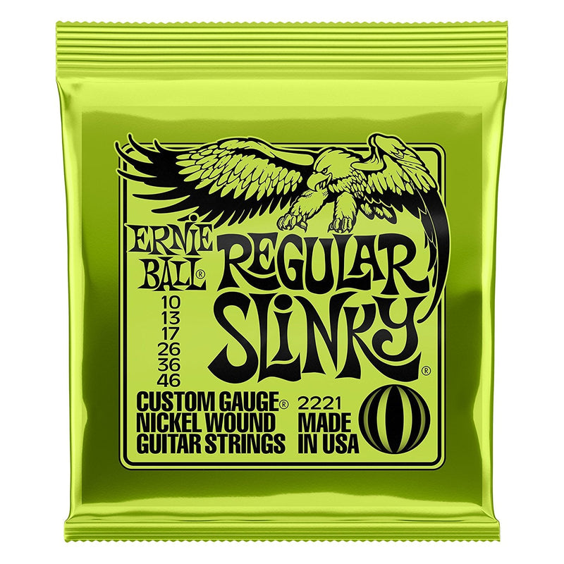 Ernie Ball 2221 Electric Guitar String Set Spokane sale Hoffman Music 749699122210