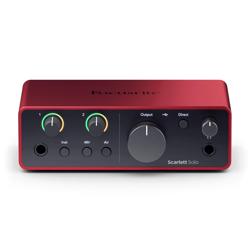 Focusrite AMS-SCARLETT-SOLO-4G Recording Spokane sale Hoffman Music 5511148796531