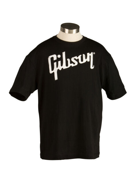 Gibson GA-BLKTLG Logo Tee (Blk) LG