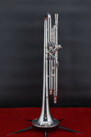 Cannonball 725-S Stone Series Trumpet - Silver Lacquer Finish