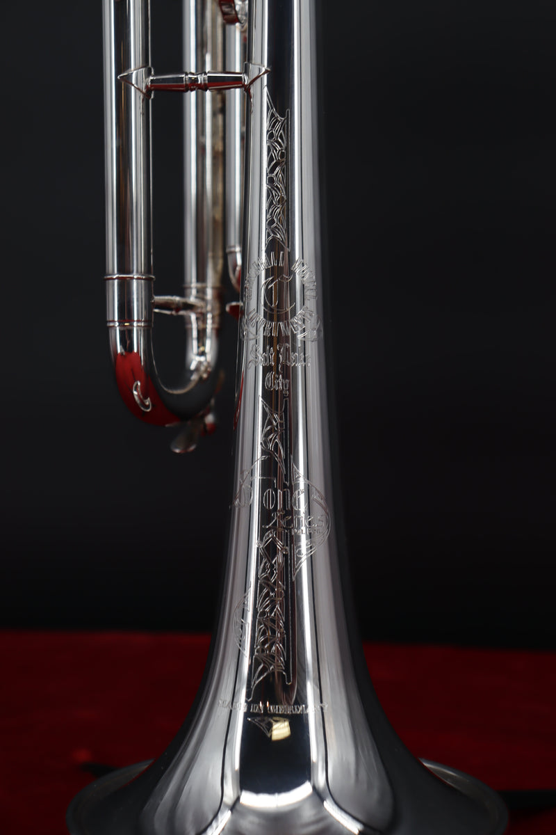 Cannonball 725-S Stone Series Trumpet - Silver Lacquer Finish