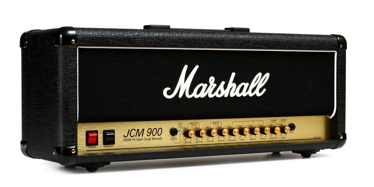 Marshall JCM 900 100wt Reverb Guitar Amp Head Road Case