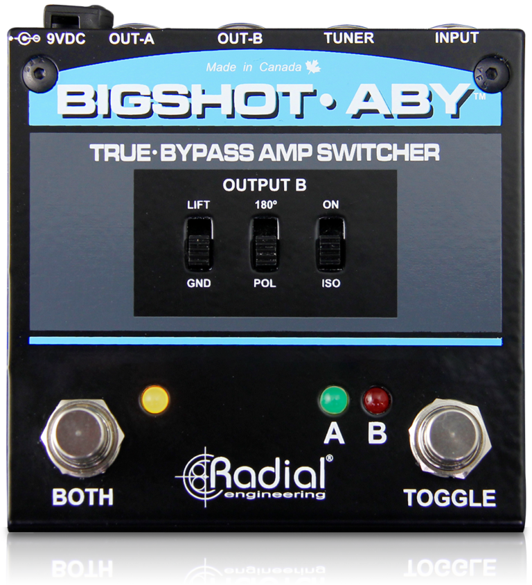 Radial BigShot ABY Guitar Effects Pedal Spokane sale Hoffman Music 676101044283a