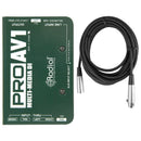 Radial ProAV1 Direct Box Spokane sale Hoffman Music 676101036530