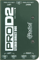 Radial Pro D2 Direct Box Spokane sale Hoffman Music 676101035977