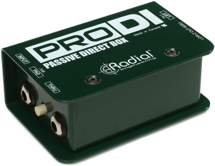 Radial Pro DI Direct Box Spokane sale Hoffman Music 676101035847