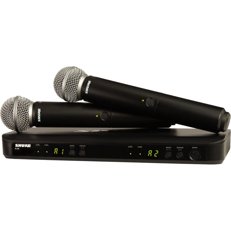 Shure BLX288/SM58-H9 Wireless Microphone System Spokane sale Hoffman Music 042406596381