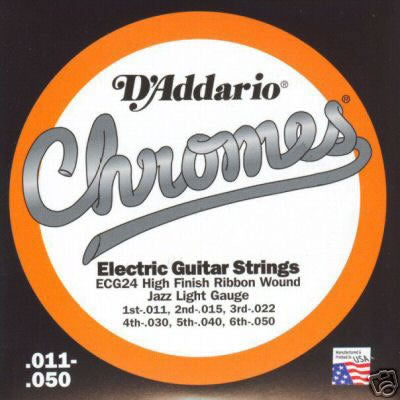 D'Addario ECG24 Electric Guitar String Set Spokane sale Hoffman Music 019954147044