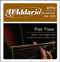 D'Addario EFT13 Acoustic Guitar String Set Spokane sale Hoffman Music 019954121211