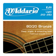 D'Addario EJ11 Acoustic Guitar String Set Spokane sale Hoffman Music 019954122126