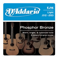 D'Addario EJ16 Acoustic Guitar String Set Spokane sale Hoffman Music 019954121143