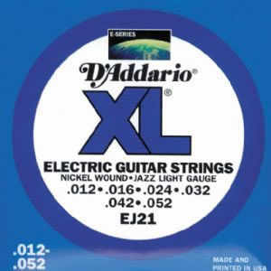 D'Addario EJ21 Electric Guitar String Set Spokane sale Hoffman Music 019954141325