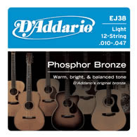 D'Addario EJ38 Acoustic Guitar String Set Spokane sale Hoffman Music 019954121181