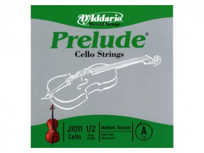 D'Addario J1011 1/2M Cello String Spokane sale Hoffman Music 019954272104