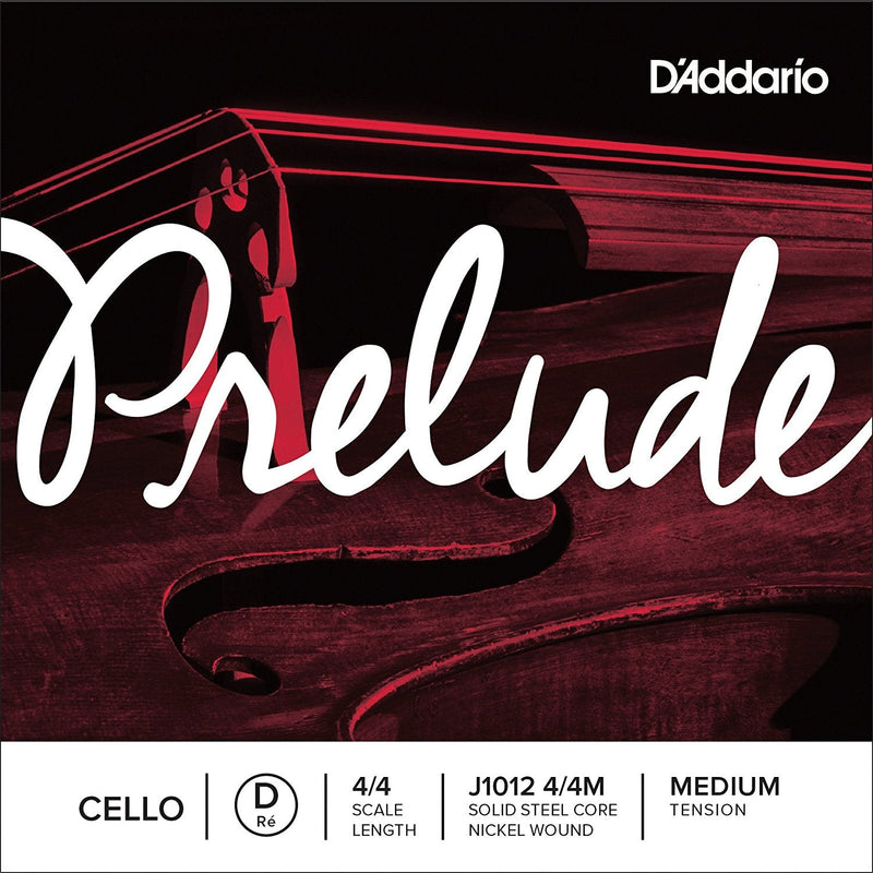 D'Addario J1012 4/4M 4/4 Cello D String Spokane sale Hoffman Music 019954272029