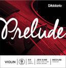 D'Addario J814 4/4M 4/4 Size Violin E String Spokane sale Hoffman Music 019954262037