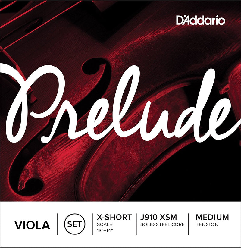 D'Addario J910 XSM Viola String Set Spokane sale Hoffman Music 019954167066