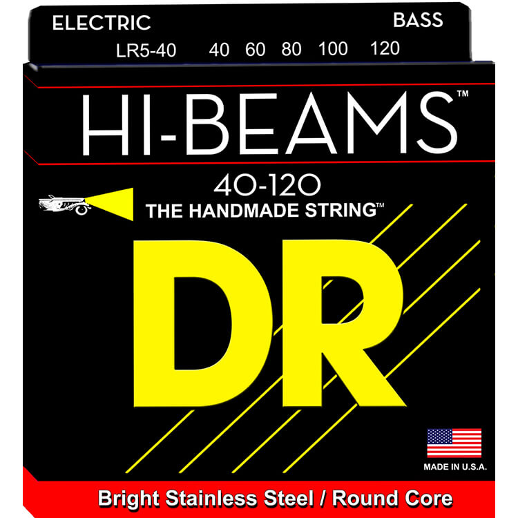 DRSTRINGS LR5-40 Electric Bass String Set Spokane sale Hoffman Music 600781000079