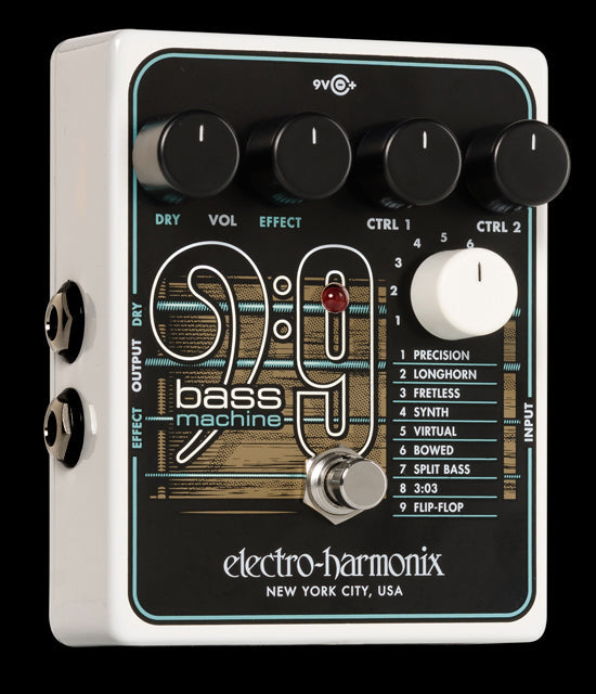 Electro-Harmonix BASS9 Guitar Effects Pedal Spokane sale Hoffman Music 683274012261