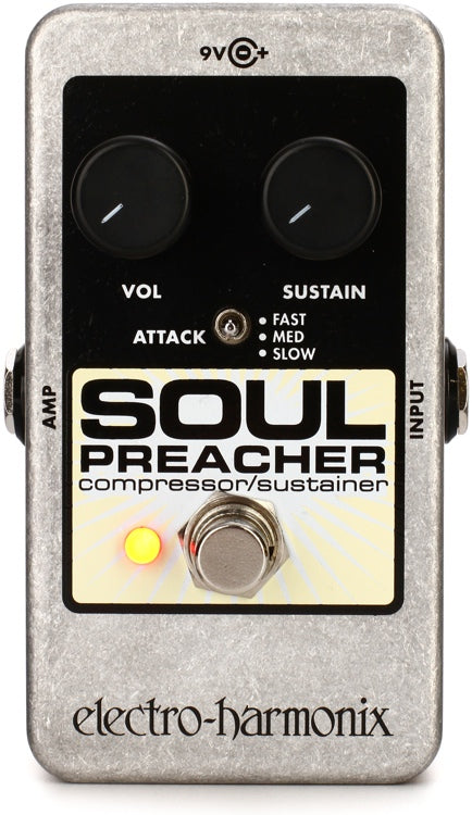 Electro-Harmonix Soul Preacher Guitar Effect Pedal Spokane sale Hoffman Music 683274010663