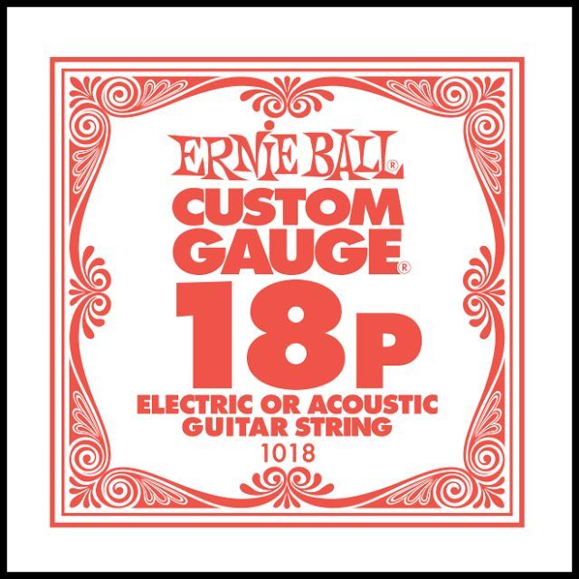 Ernie Ball 1018 Electric Guitar Single String Spokane sale Hoffman Music 749699110187