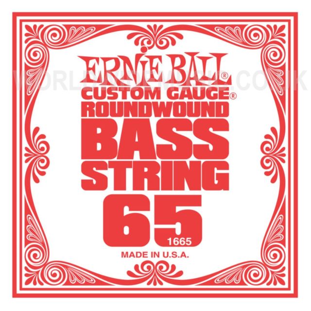 Ernie Ball 1665 Electric Bass Guitar Single String Spokane sale Hoffman Music 749699116653