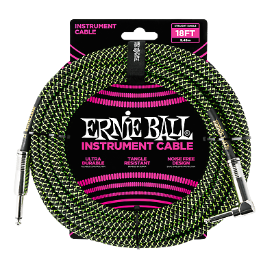 Ernie Ball PO6082 Instrument Cable Spokane sale Hoffman Music 749699100362a