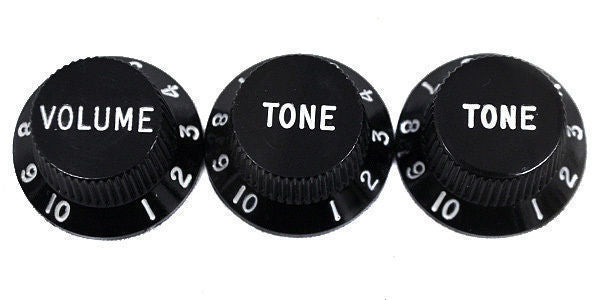 Fender 0991365000 Guitar Knobs Set of 3 Spokane sale Hoffman Music 717669448264