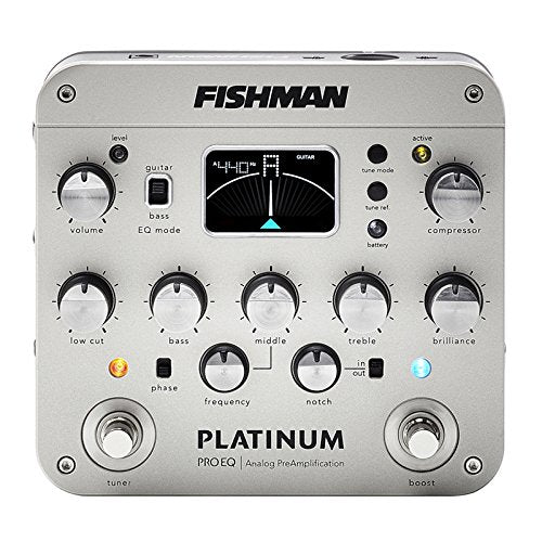 Fishman Platinum Pro Guitar Pre Amp Spokane sale Hoffman Music 605609152466