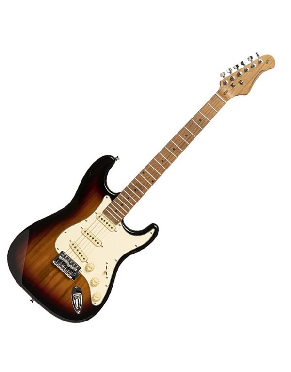 Stagg SES-55 SNB Electric Guitar Spokane sale Hoffman Music 0882030267116