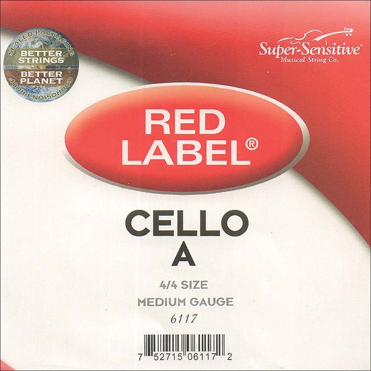 Super-Sensitive GL11214 4/4 Cello A String Spokane sale Hoffman Music 752715061172