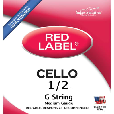 Super-Sensitive GL11232 1/2 Size Cello G String Spokane sale Hoffman Music 752715061349