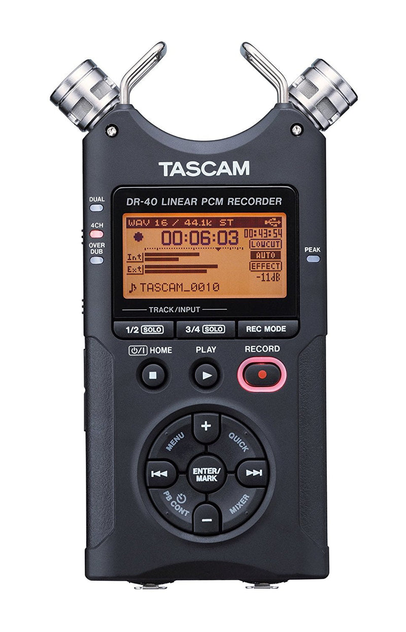 Tascam DR-40X Digital Audio Recorder Spokane sale Hoffman Music 043774033683